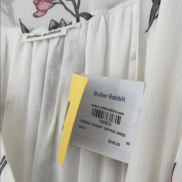 NWT Roller Rabbit Condesa Bouquet Gertrud Dress - Picture 3 of 3